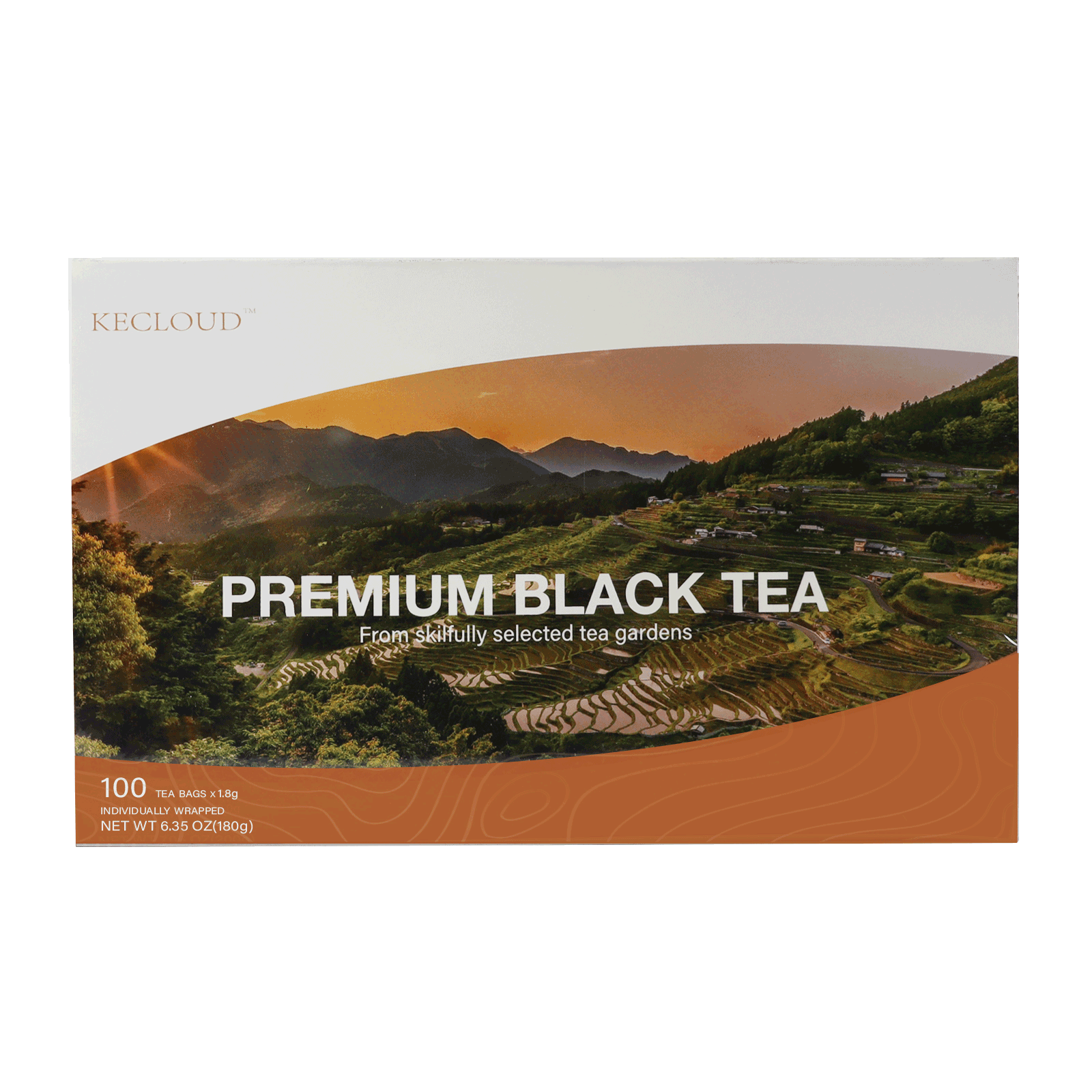 Premium Black Tea - Box of 20/100 String & Tag Tea Bags