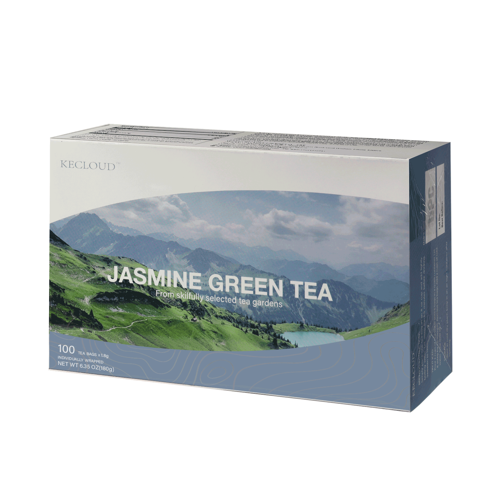 Jasmine Green Tea - Box of 20/100 String & Tag Tea Bags